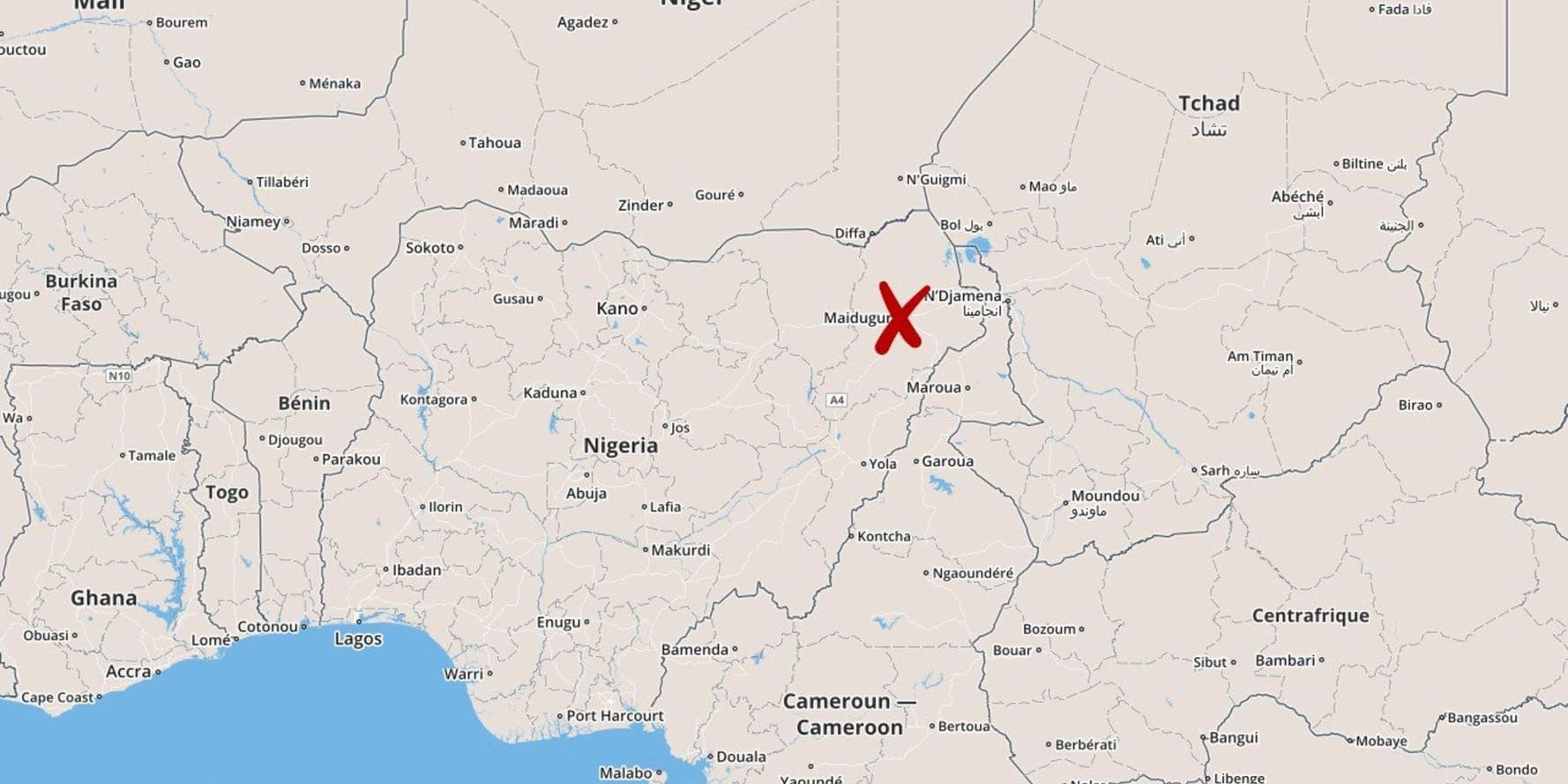 Maiduguri är huvudstad i delstaten Borno i Nigeria.