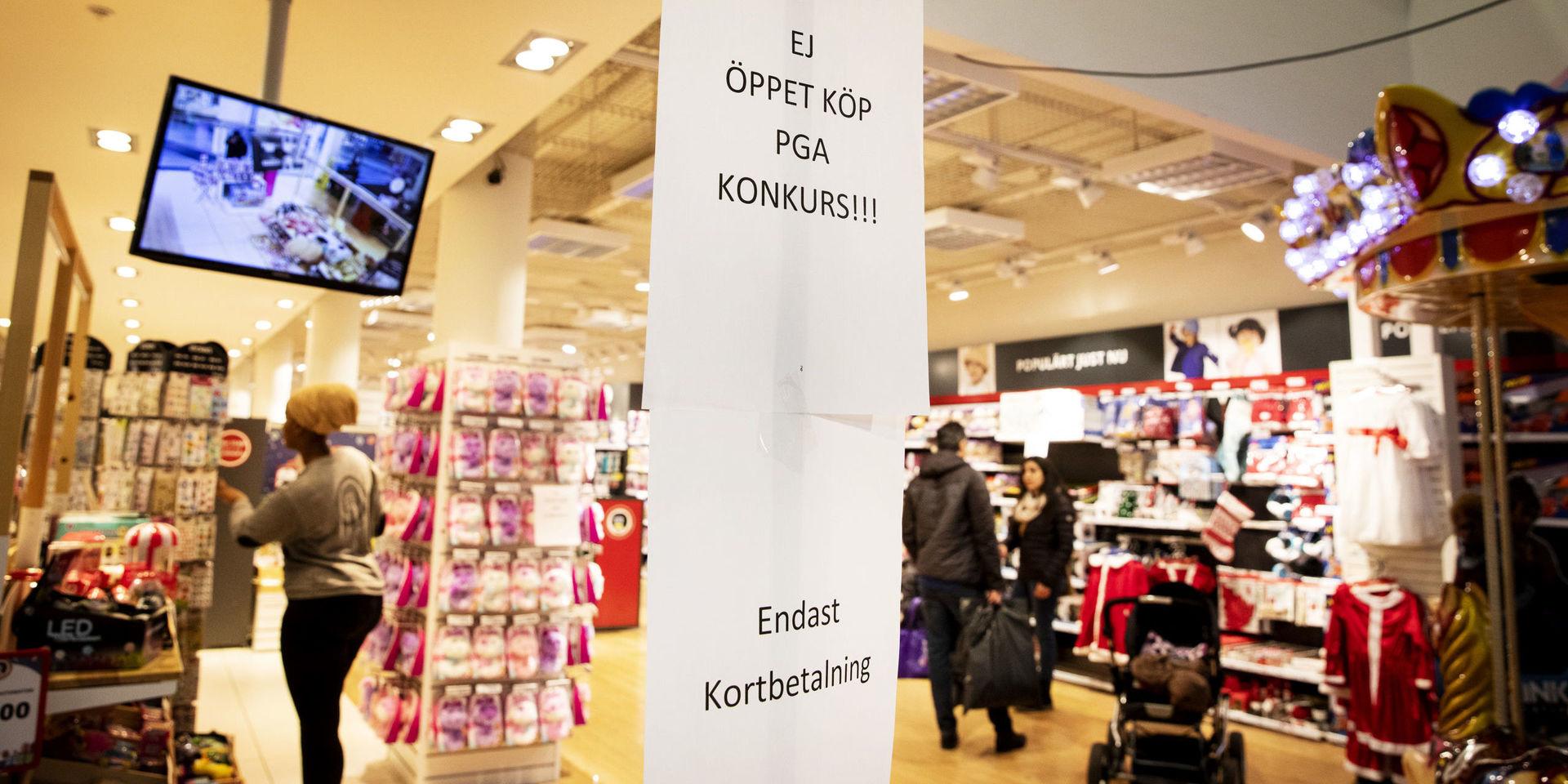 BR Leksakers moderbolag har gått i konkurs men håller fortsatt öppet på sina håll. Butiken har bland annat utförsäljning i sin butik i Nordstan.