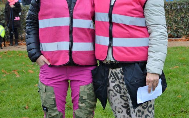 Tarja Olausson och dottern Helena Olausson är initiativtagande till promenaden. De har också fått hjälp av Anki Frisk.