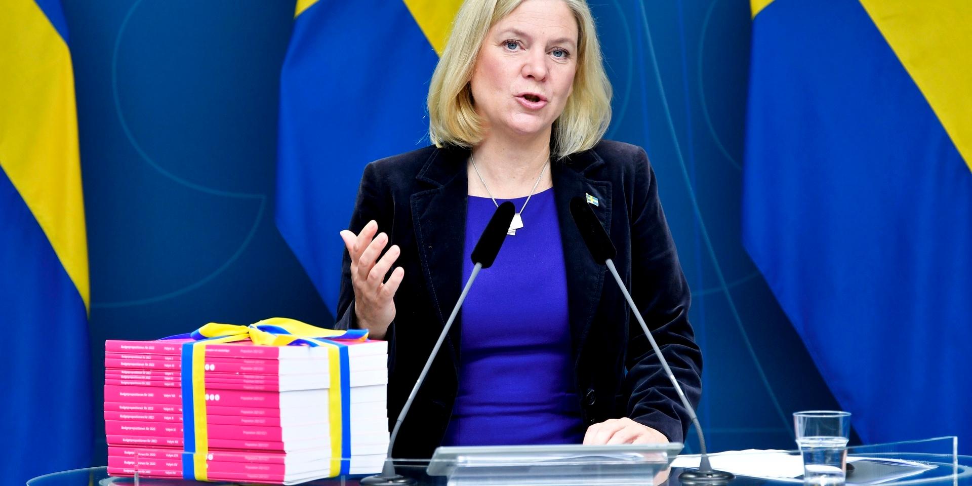 Höstbudgeten har landat. Finansminister Magdalena Andersson (S) lade fram mandatperiodens sista höstbudget under måndagen.
