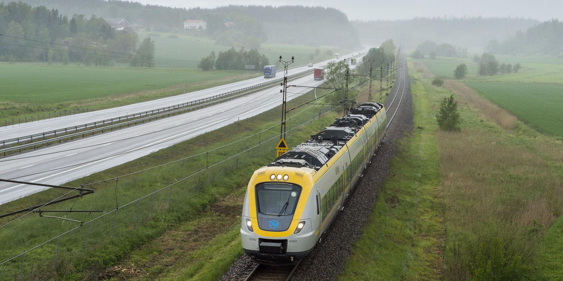 Tågtrafiken på Bohusbanan drabbas just nu av ett signalfel.