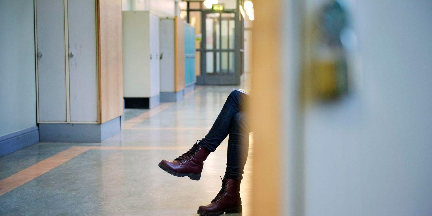 De sexuella trakasserierna utspelade sig både i klassrummet och skolkorridoren, vittnar de drabbade tjejerna, enligt Västerbottens-Kuriren. Bilden är från en annan skola. Arkivbild.