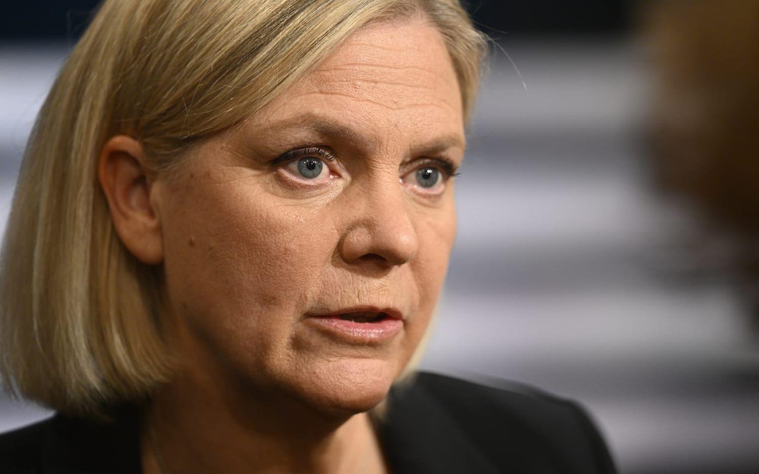 Magdalena Andersson, partiledare för Socialdemokraterna. Arkivbild.