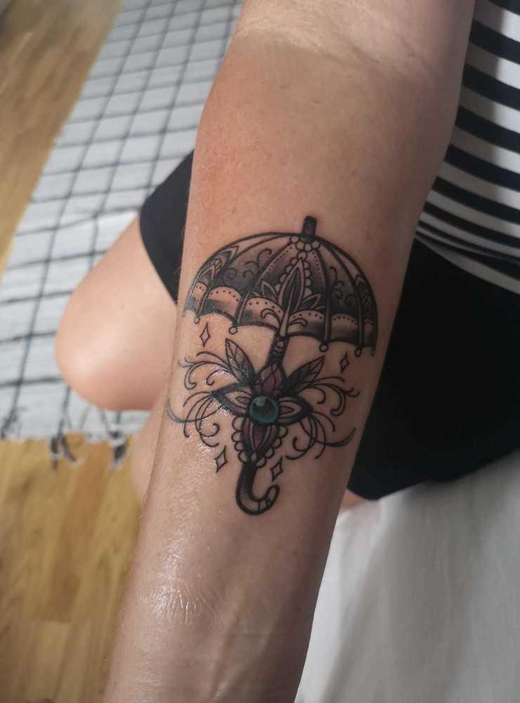 Mitt paraply som skyddar mig😊