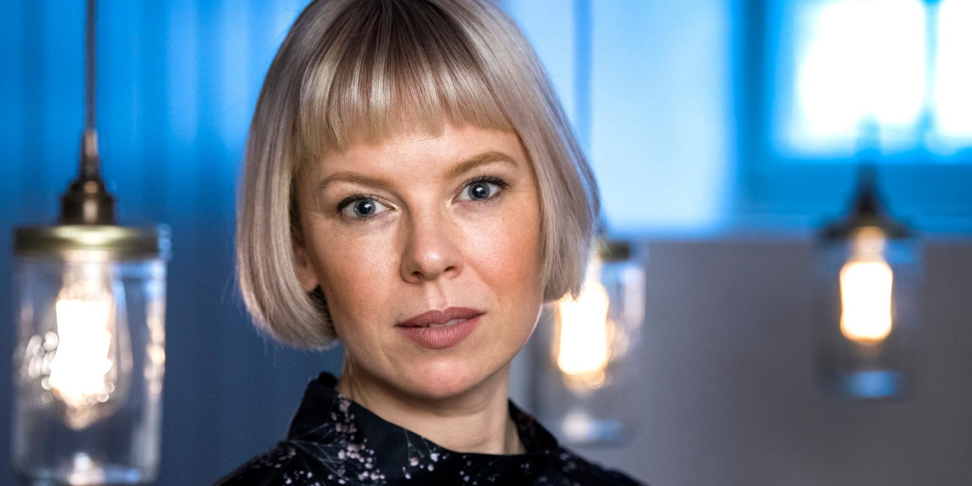 Alma Pöysti gör huvudrollen i filmen om Tove Jansson som nu är nominerad till europeiskt filmpris. Arkivbild,