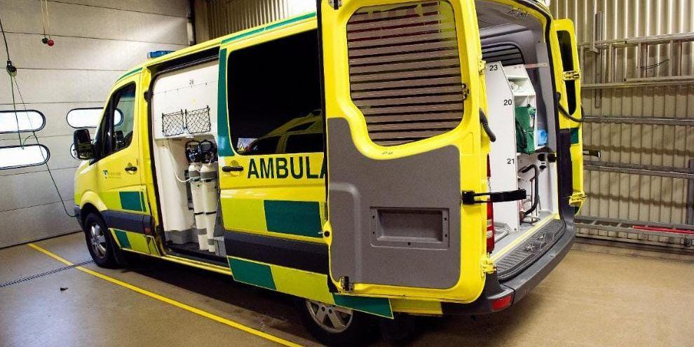 Litet sjukhus. Allt mer avancerad sjukvård kan i dag utföras redan i ambulanserna.