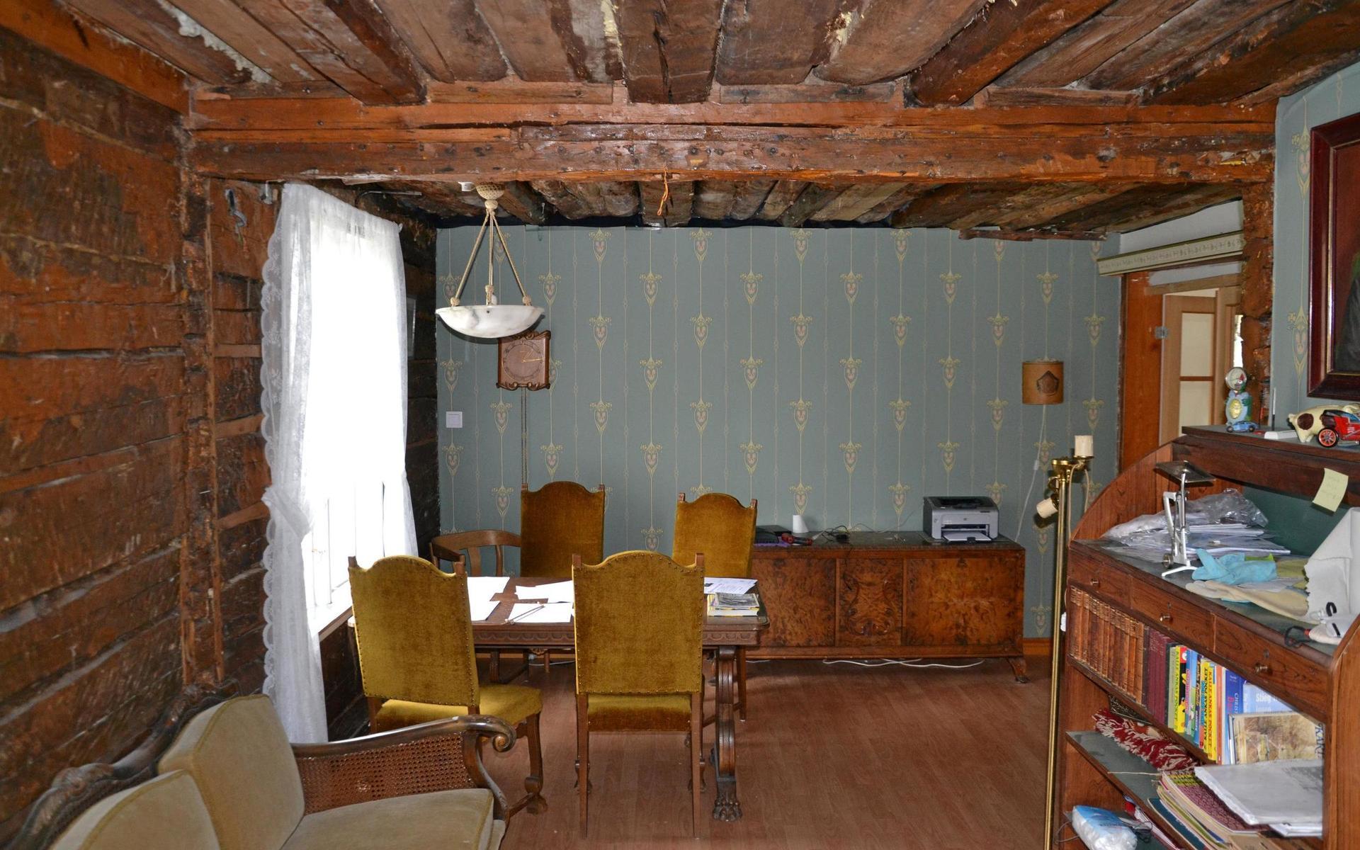 Ett av de äldsta rummen på Kviströms