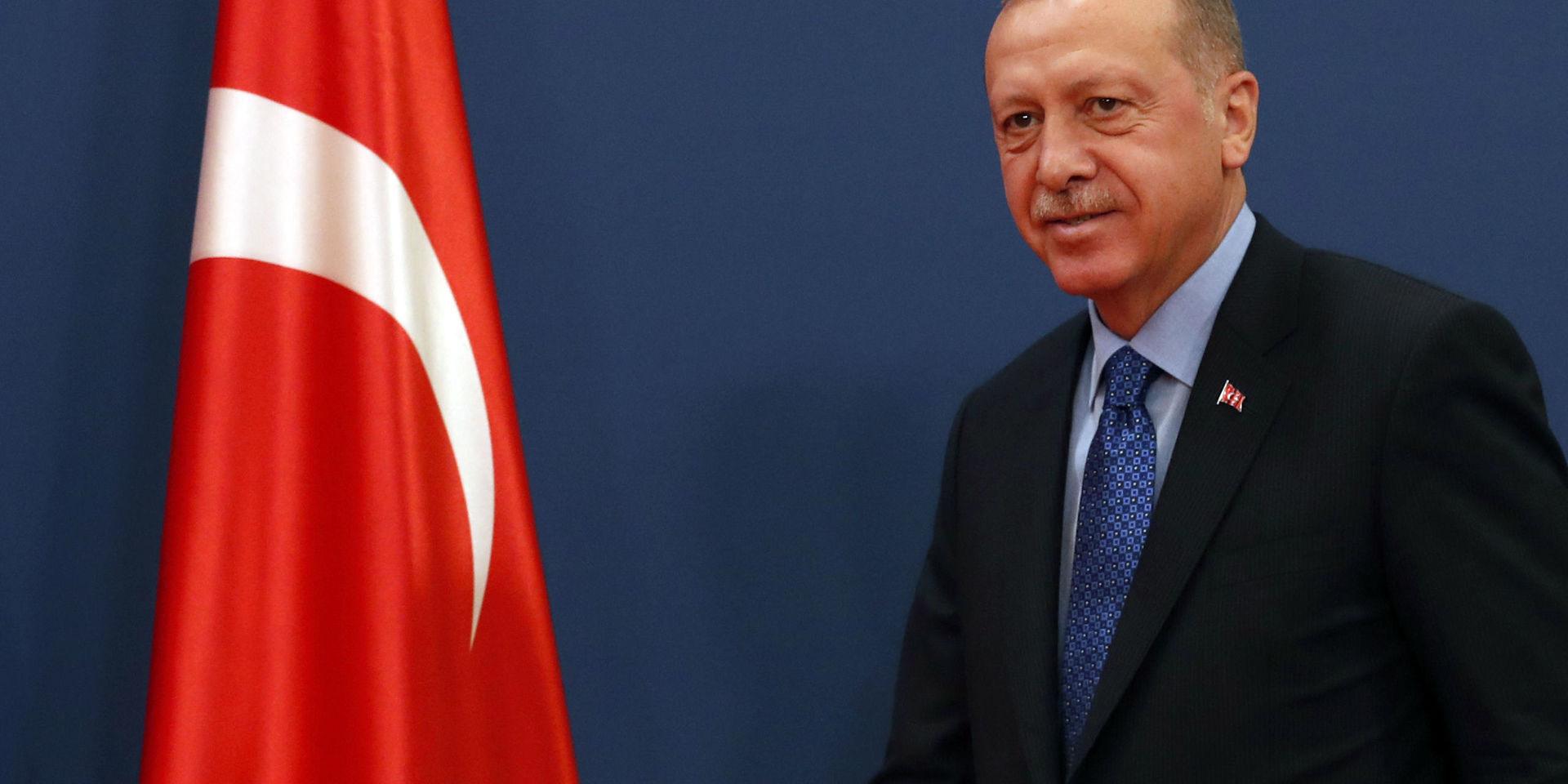 Recep Tayyip Erdogan är Turkiets president. 