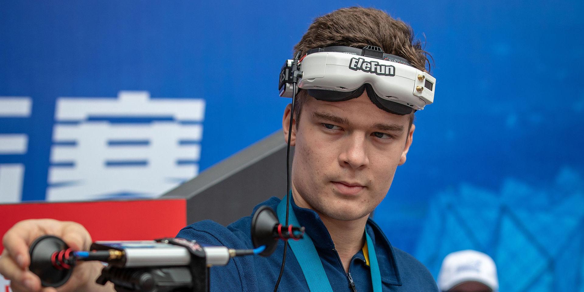 Noa Koch ser fram emot veckan VM i drone racing.