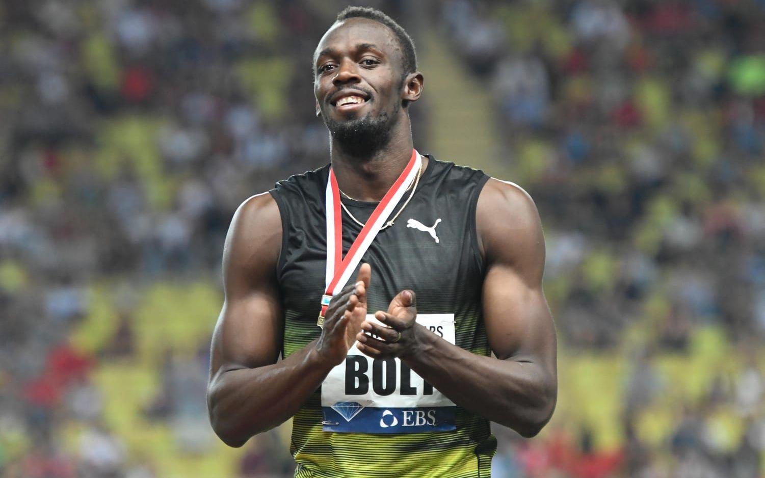 Usain Bolt, 100 meter. Har utsetts till världens bästa idrottare alla kategorier tre gånger. Har vunnit allt i sprint.  Nu gör Jamaicas store son sin sista tävling framför publiken han har kallat "den bästa jag sprungit inför". Hur avslutar den kanske bäste idrottaren genom tiderna sin karriär? Bild: Bildbyrån.