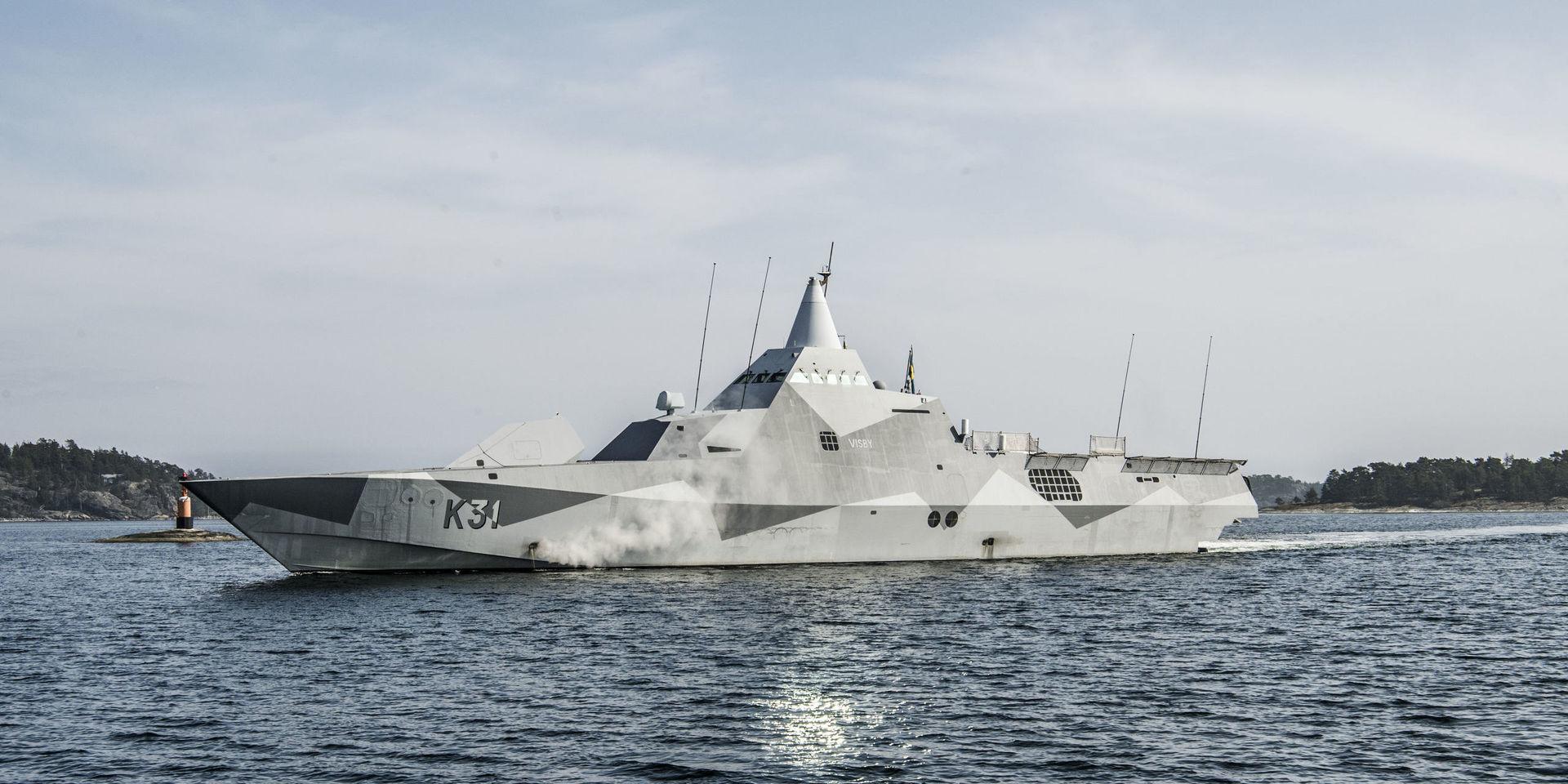 HMS Visby. Korvetterna ska rustas upp – men vem vill betala?