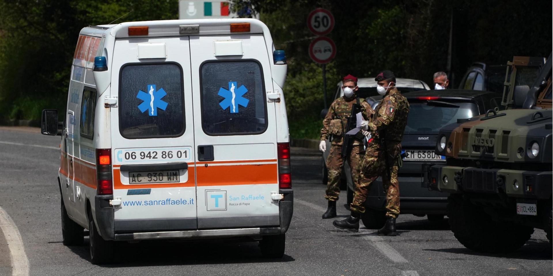 Fem människor dog och sju fick allvarliga skador efter en misstänkt kolmonoxidläcka på ett äldreboende utanför Rom. Arkivbild.