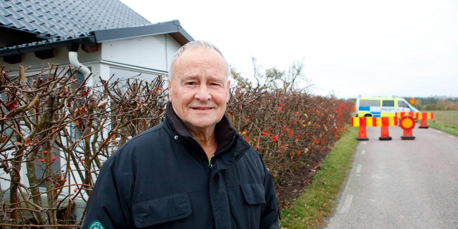 Renzo Grandi, som själv är katolik, bor bredvid fastigheten där påve Franciskus kommer att bo i under sitt besök i Sverige.