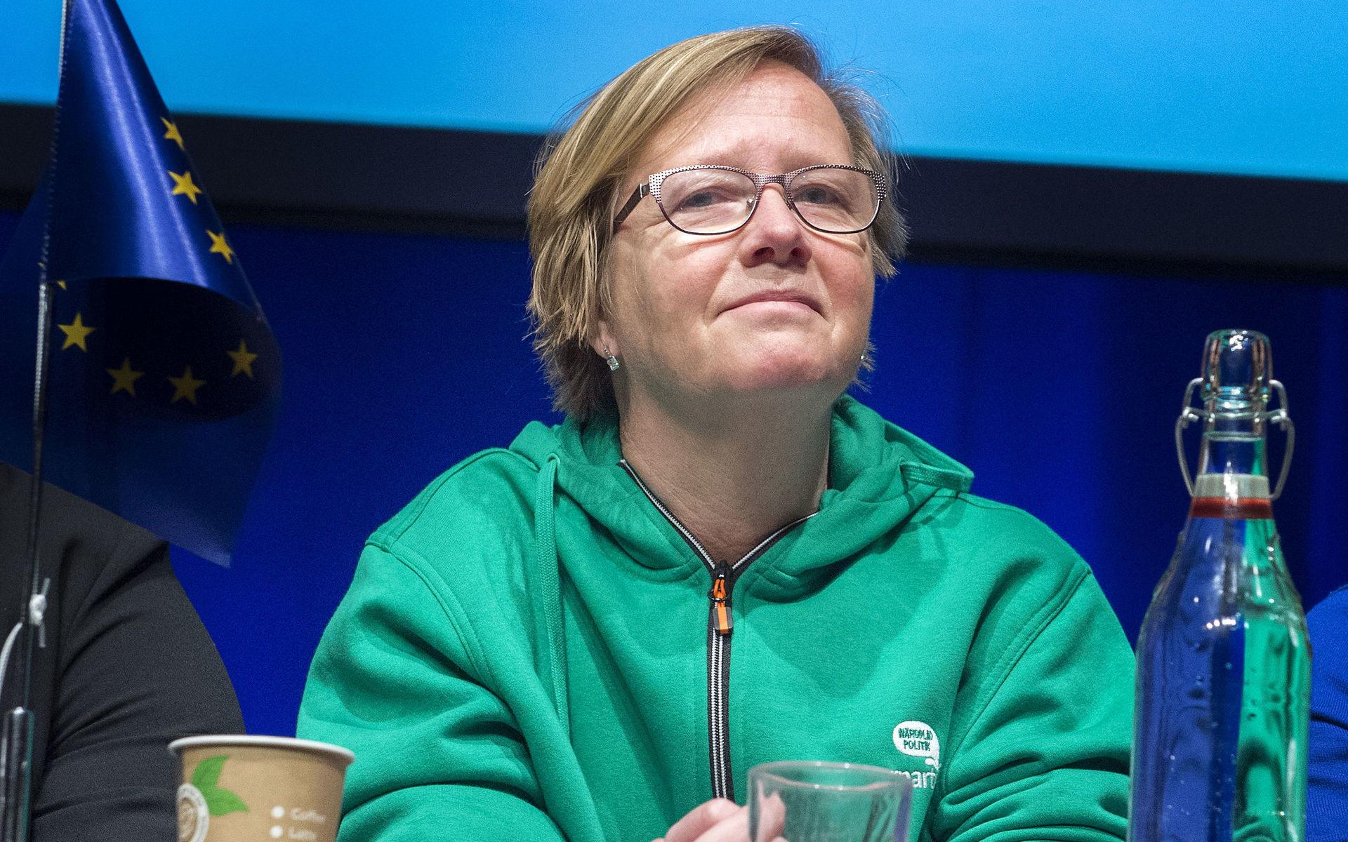Kristina Jonäng (C) var den enda politikern från Uddevalla på scenen. Hon blev 1993 första kvinnliga ordföranden för ungdomsförbundet CUF.