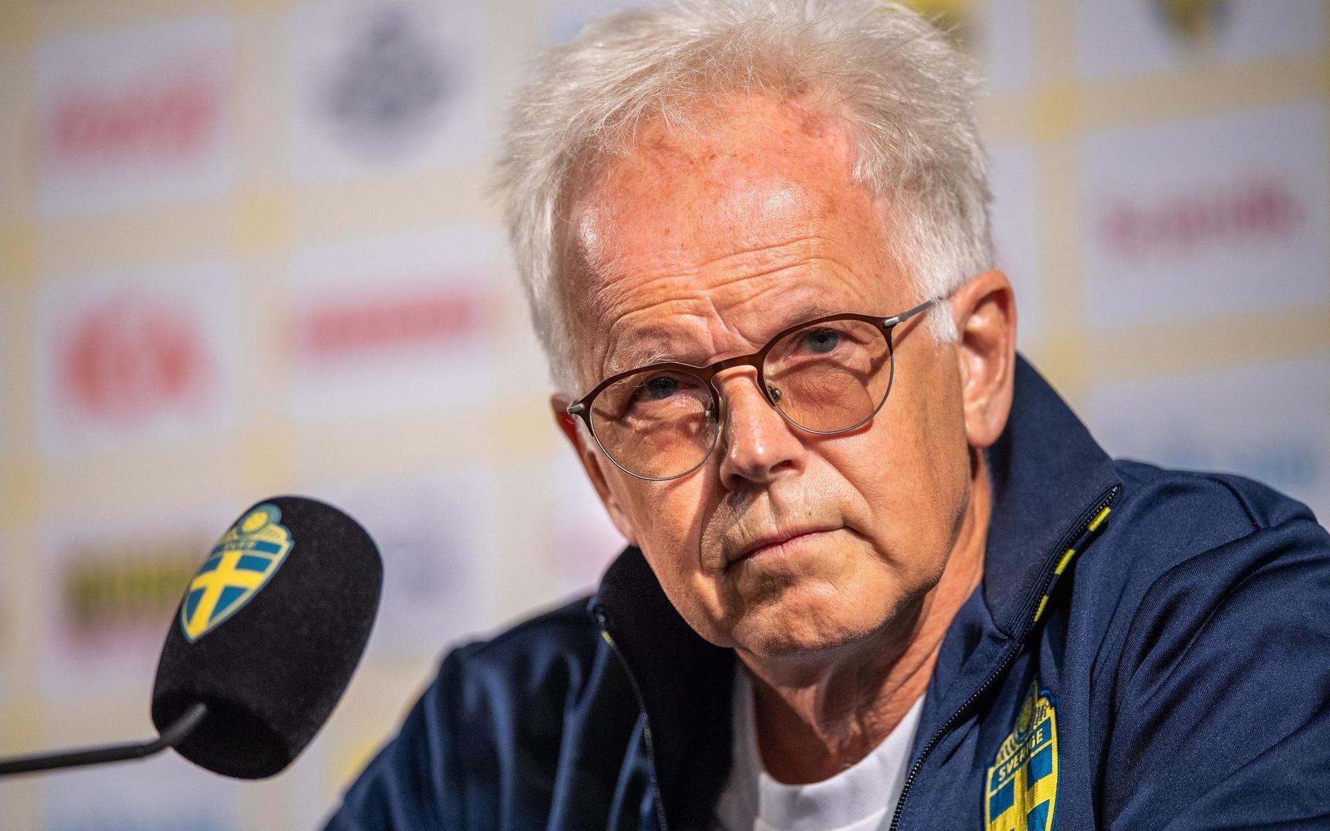Team doctor Anders Valentin of the Swedish national football team at a press conference ahead of the UEFA Euro 2020 Football Championship on June 8, 2021 in Gothenburg. 