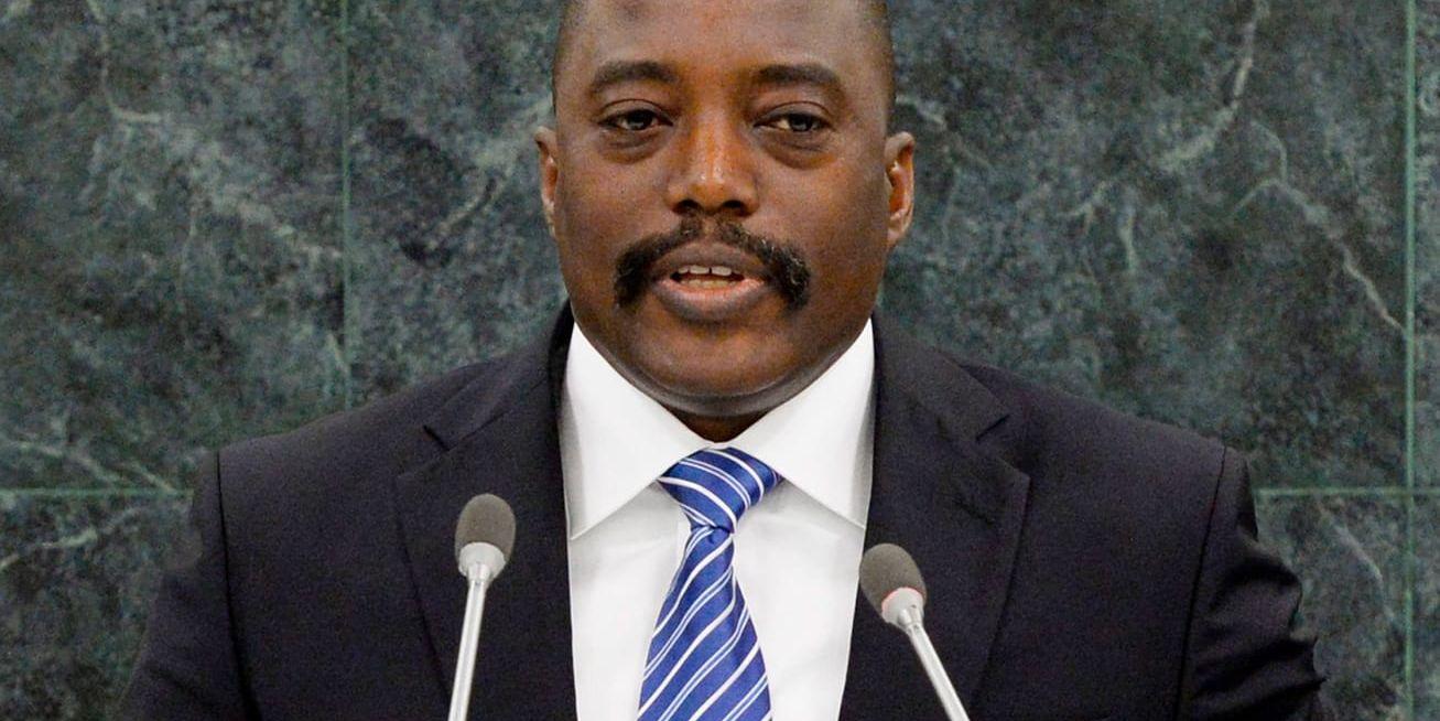 Joseph Kabila, president i Kongo-Kinshasa. Arkivbild.