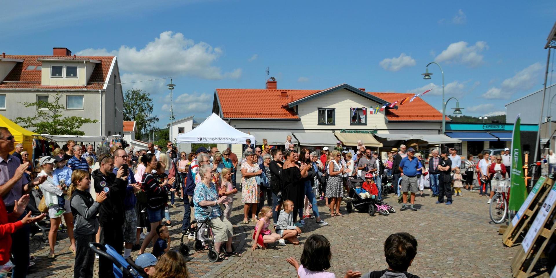 Evenemanget i Ljungskile lockar tusentals men i fjol kunde inte folkfesten genomföras på grund av pandemin. Bild från Ljungskiledagen 2018.