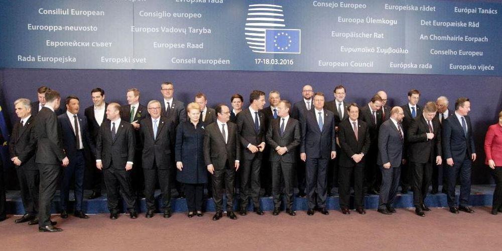 EU-toppmöte.