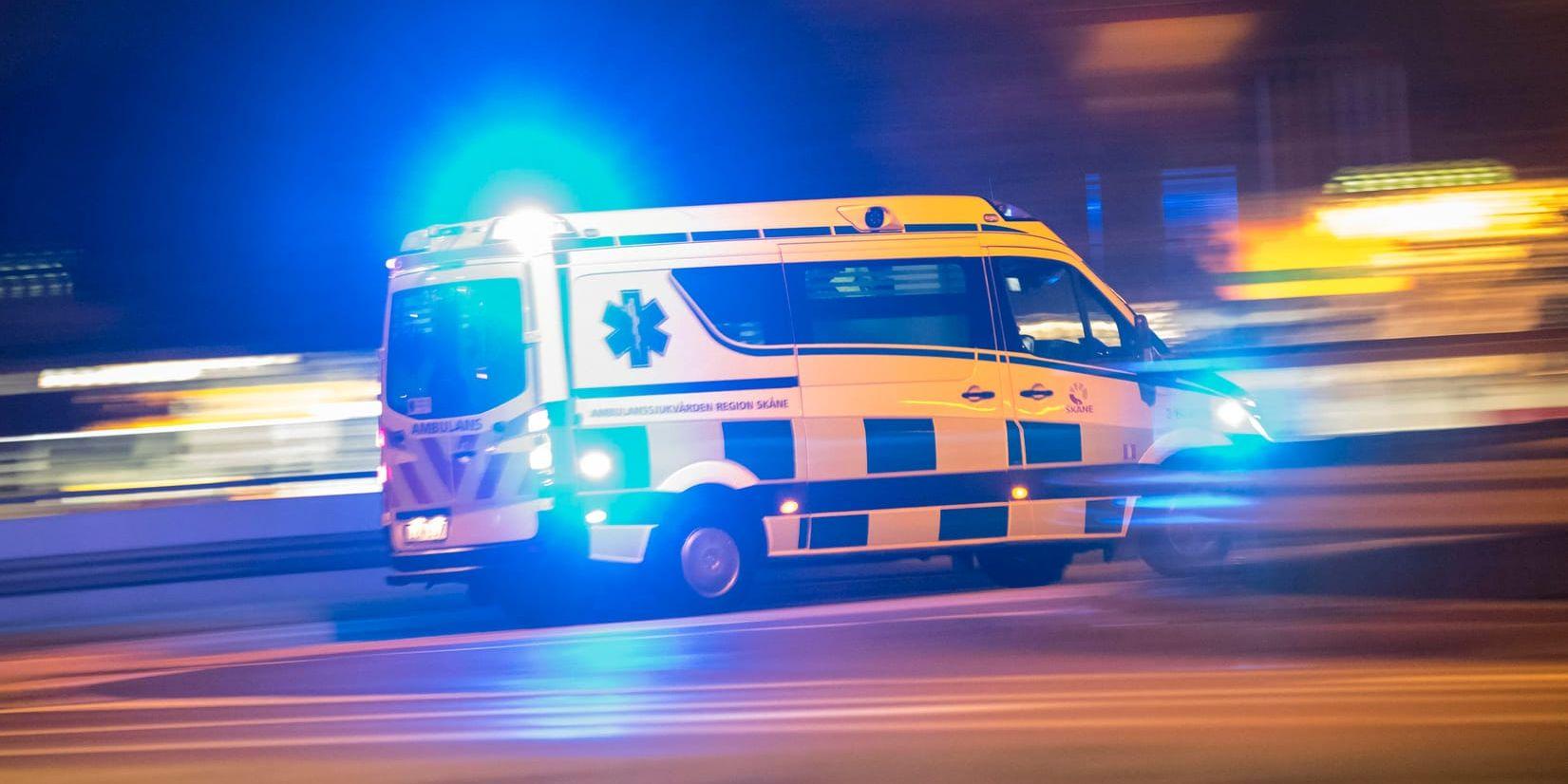 En pojke har omkommit i en bilolycka i Eksjö kommun. Arkivbild.
