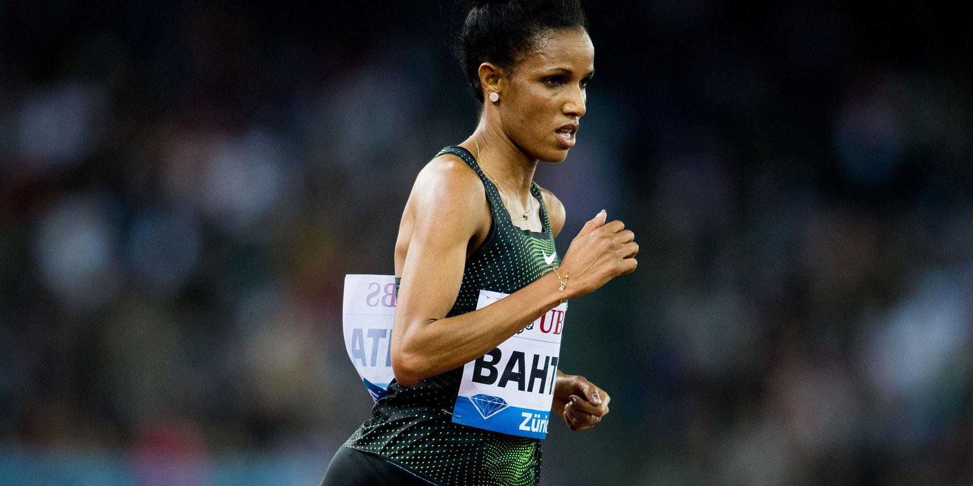 Meraf Bahta var tillbaka på distansen 5 000 meter under Diamond league-galan i Zürich.