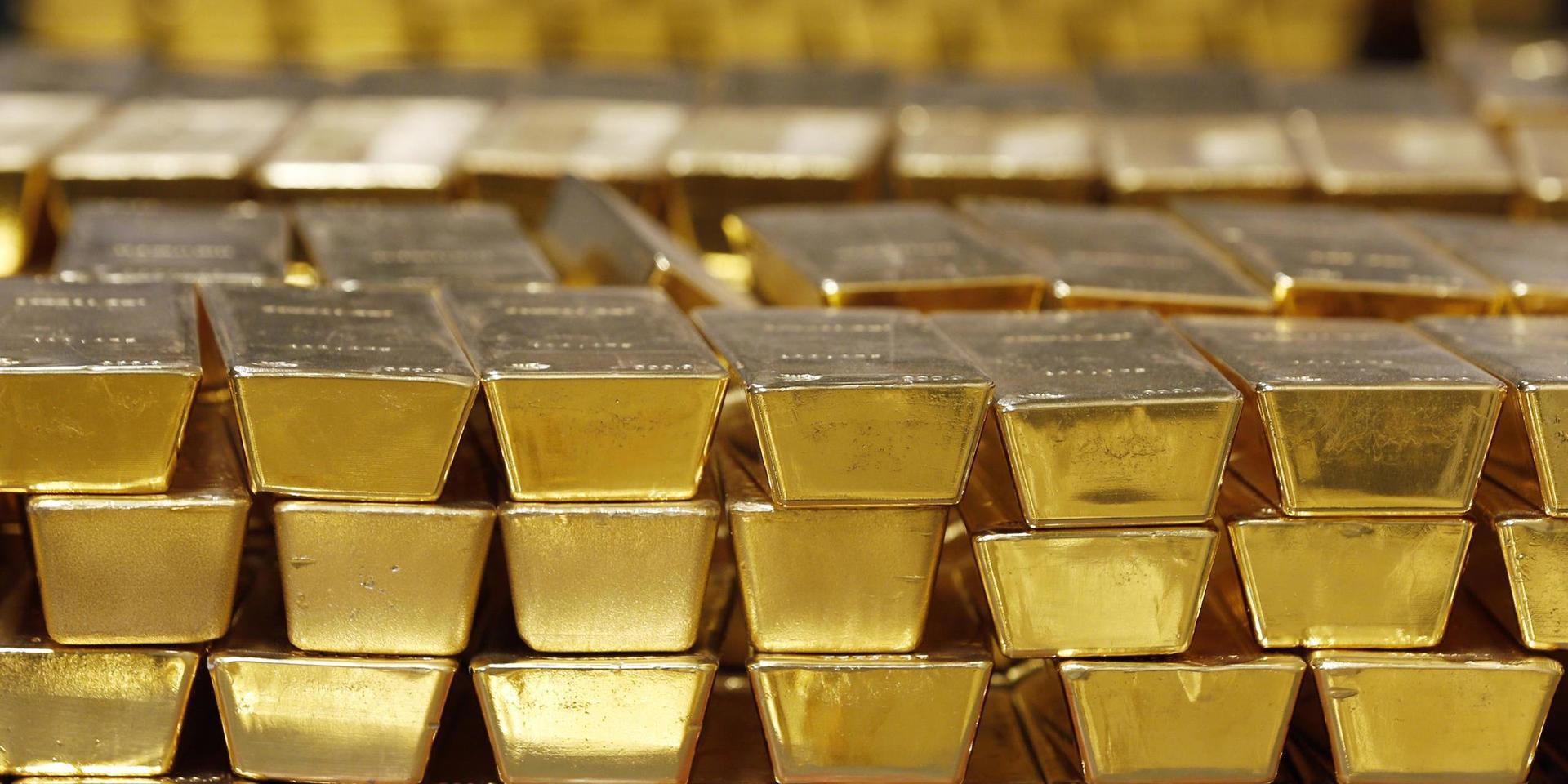 Guldpriset har sedan årsskiftet lyft med 30 procent och noterat flera nya historiska rekordnivåer, senast under nattens handel. Arkivbild