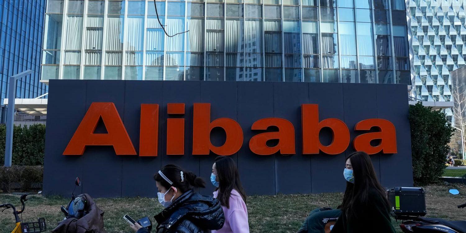 It-konglomeratet Alibaba styckas upp i sex delar, som i nästa steg kan börsnoteras separat. Arkivbild