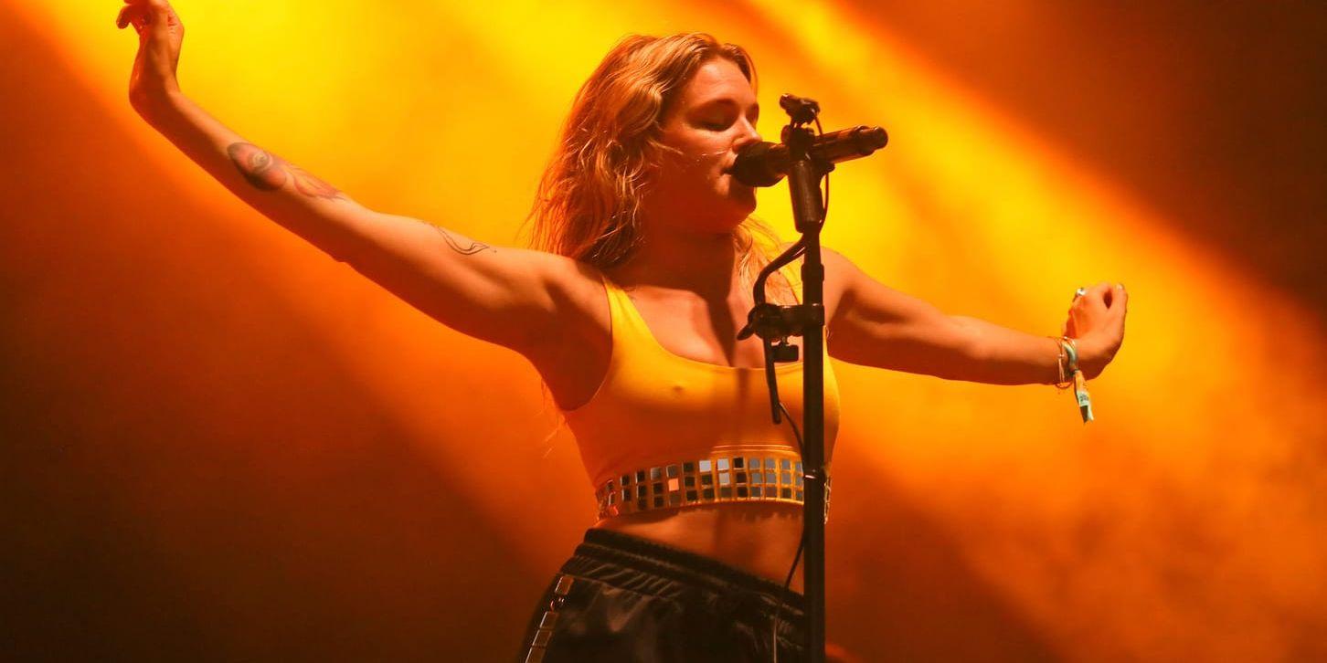 Tove Lo var Sveriges mest framgångsrika kvinnliga låtskrivare 2018. Arkivbild.