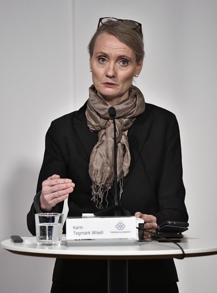 Karin Tegmark Wisell, avdelningschef på Folkhälsomyndigheten