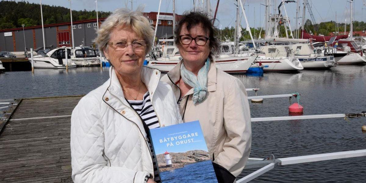 Eva Borge och Margareta Bremertz har skrivit en bok om varven på Orust och intervjuat massvis med båtbyggare.