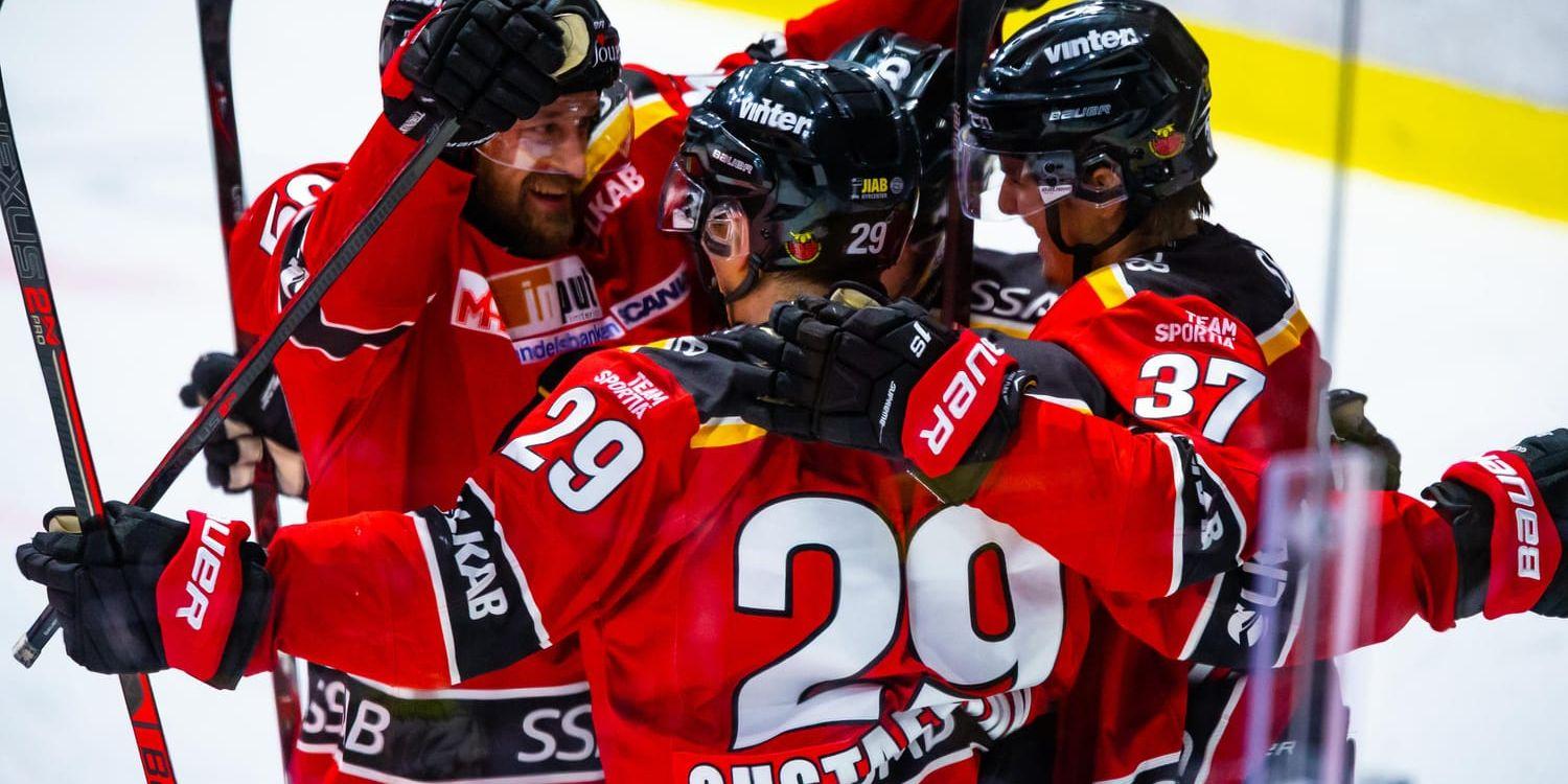 Luleå fick fira efter 3–1-segern mot Frölunda.