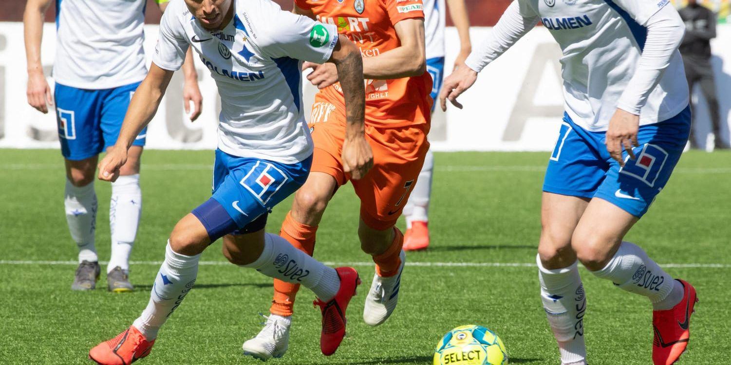 Jordan Larsson gjorde säsongens åttonde mål i allsvenskan i IFK Norrköpings 2–0-seger mot AFC Eskilstuna.