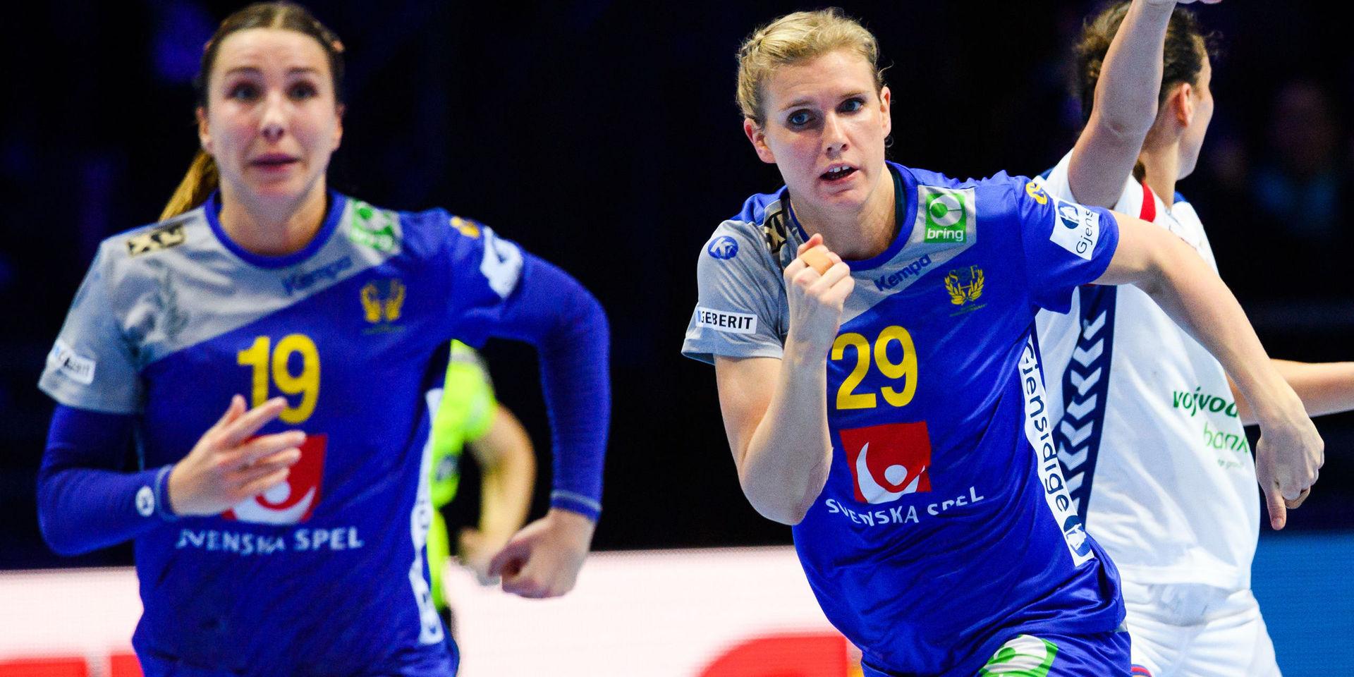 Jenny Alm från Uddevalla och Kroppskultur avgjorde för Sverige i slutsekunderna. 