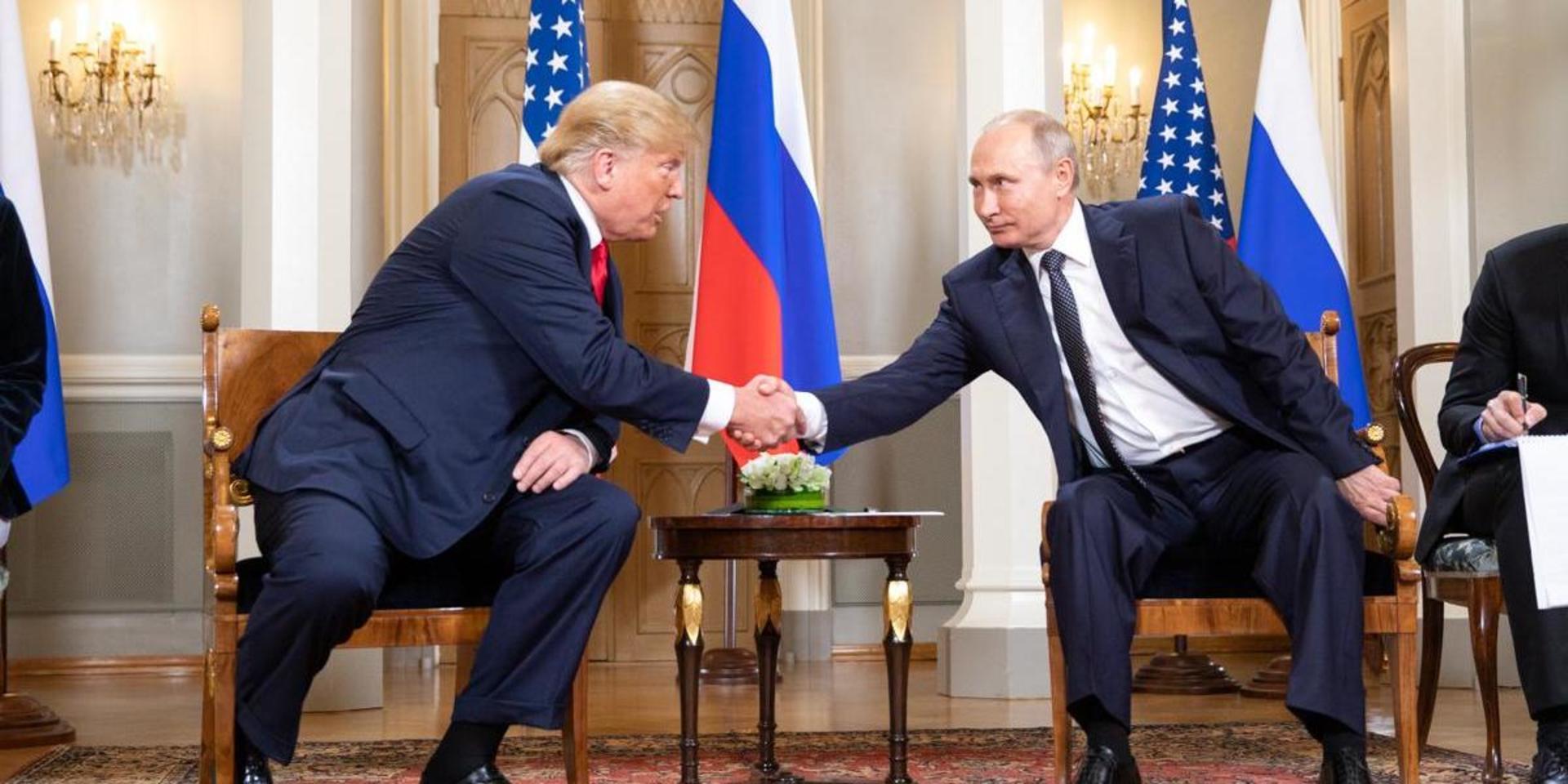 President Donald J. Trump and President Vladimir Putin of the Russian Federation | July 16, 2018 (Official White House Photo by Shealah Craighead)