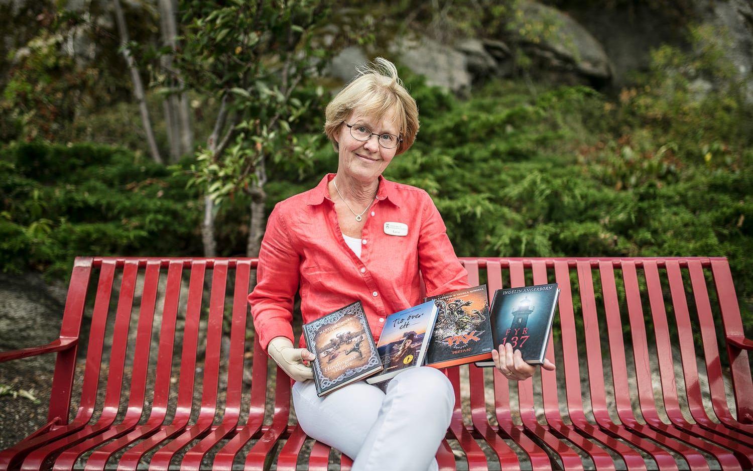 Karin Beckman-Lind, bibliotekarier på Dalabergs bibliotek. Foto: Andreas Olsson
