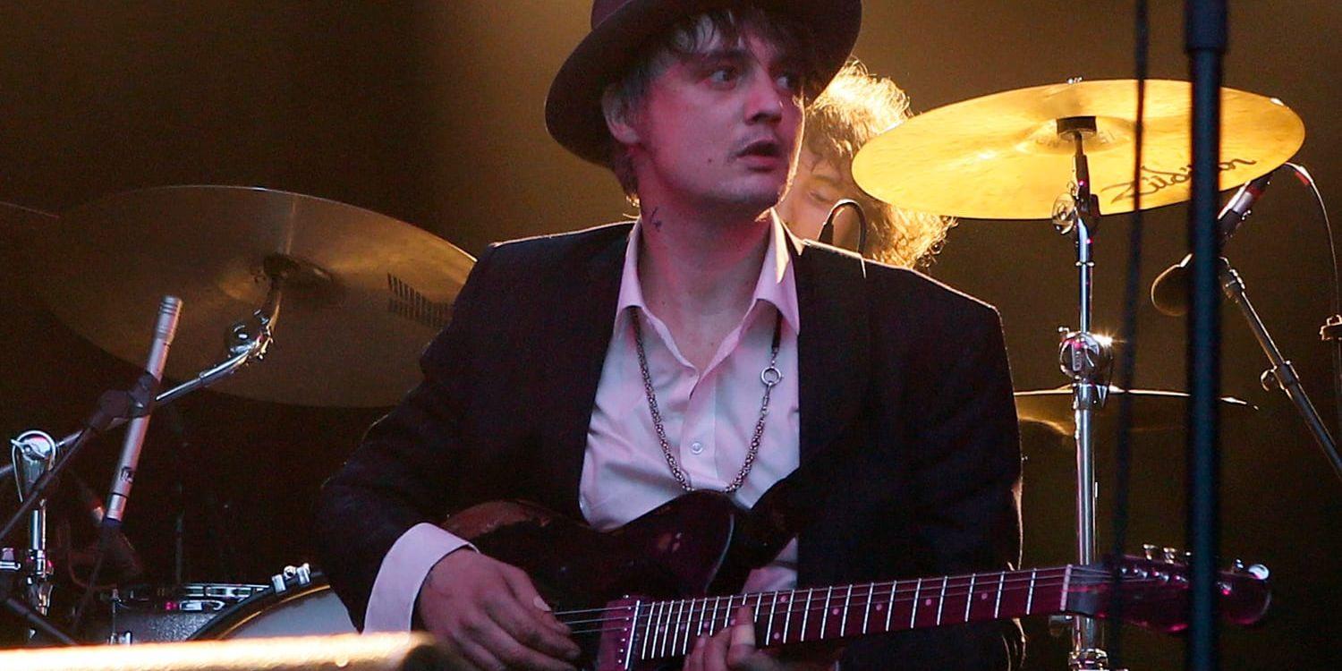 Pete Doherty spelar i Stockholm i februari. Arkivbild.