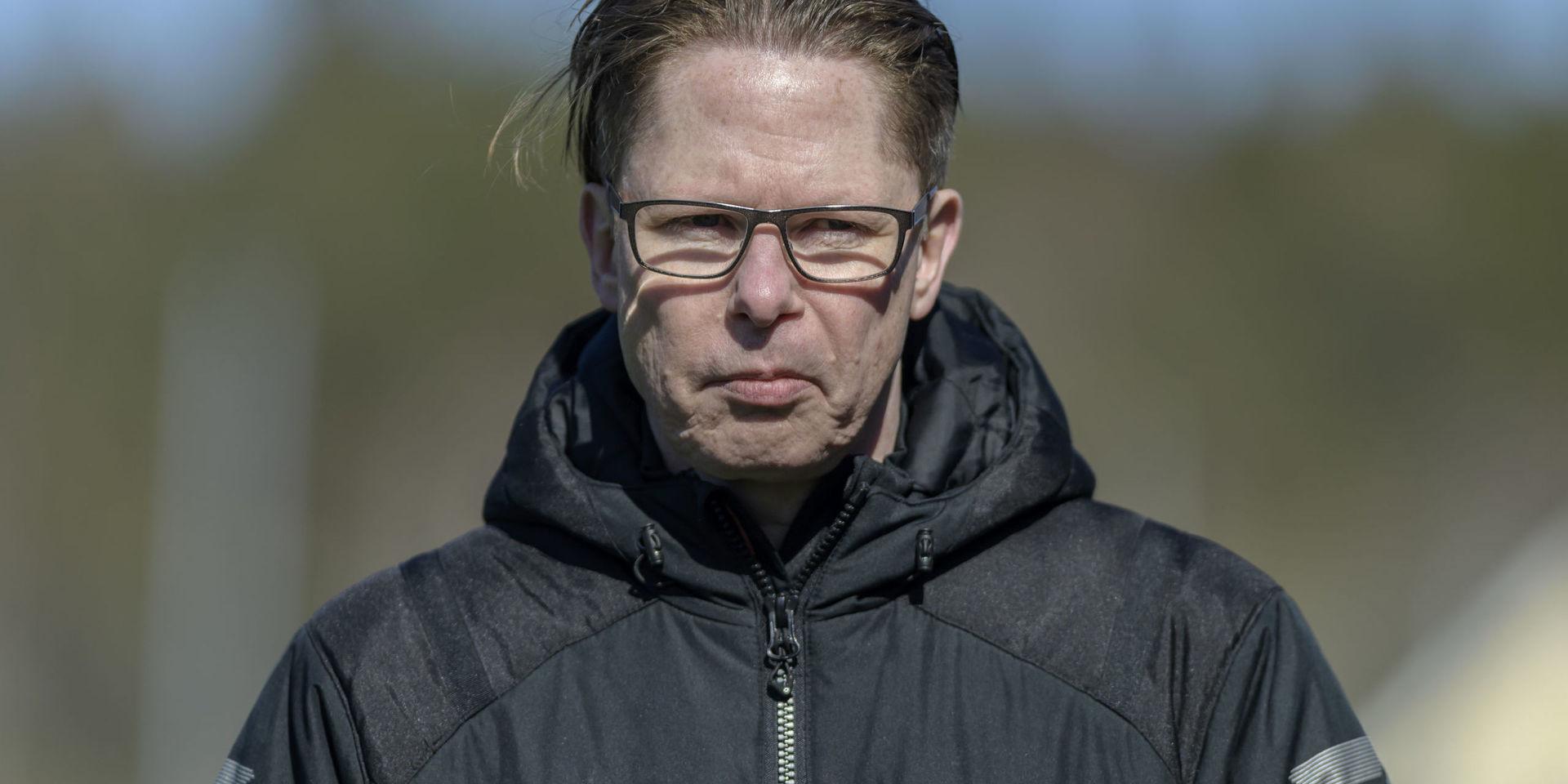 Stefan Kristensson, tränare i Orust FC.