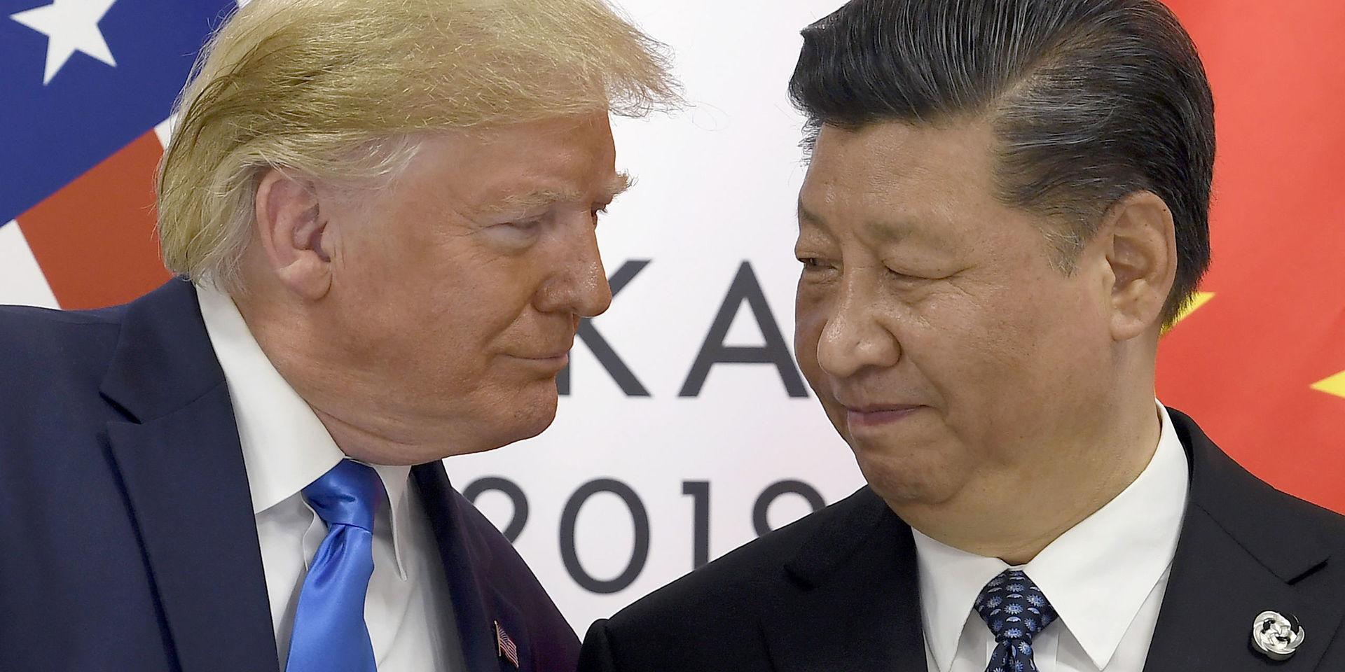 Har USA:s president Donald Trump och Kinas president Xi Jinping kommit överens? Snart kommer beskedet. Arkivbild.
