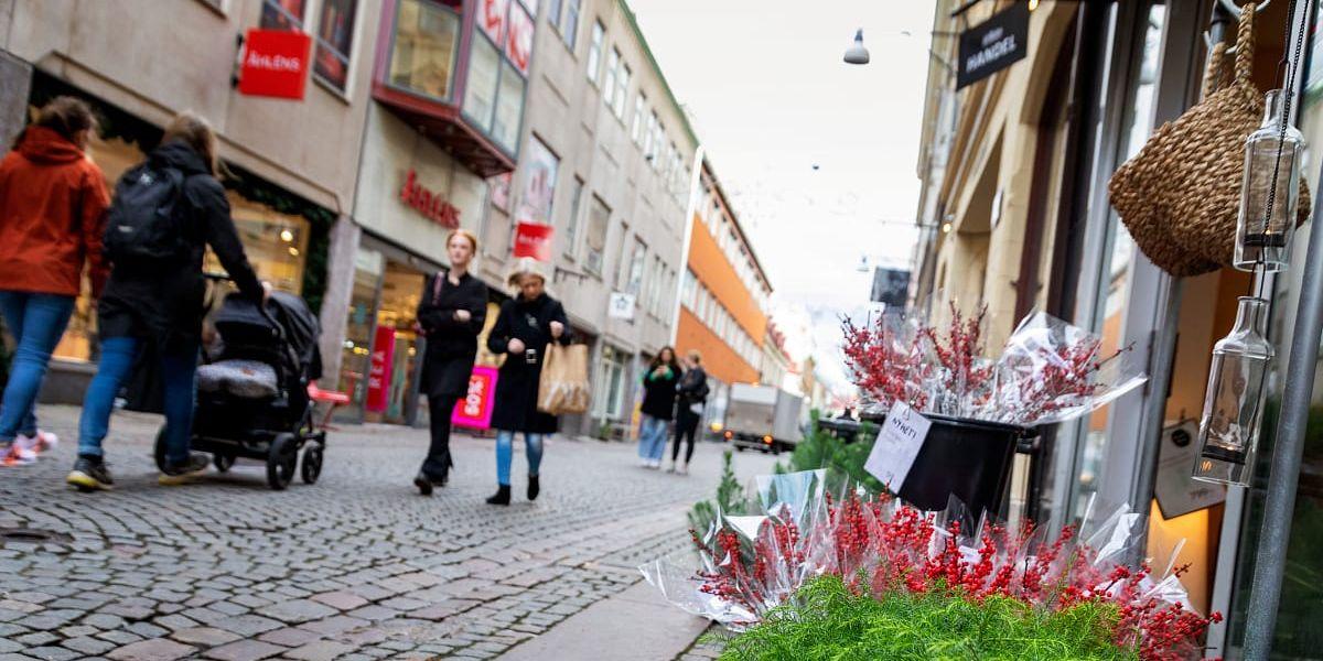 Handeln i Göteborgs innerstad har påverkats negativt av pandemins effekter.