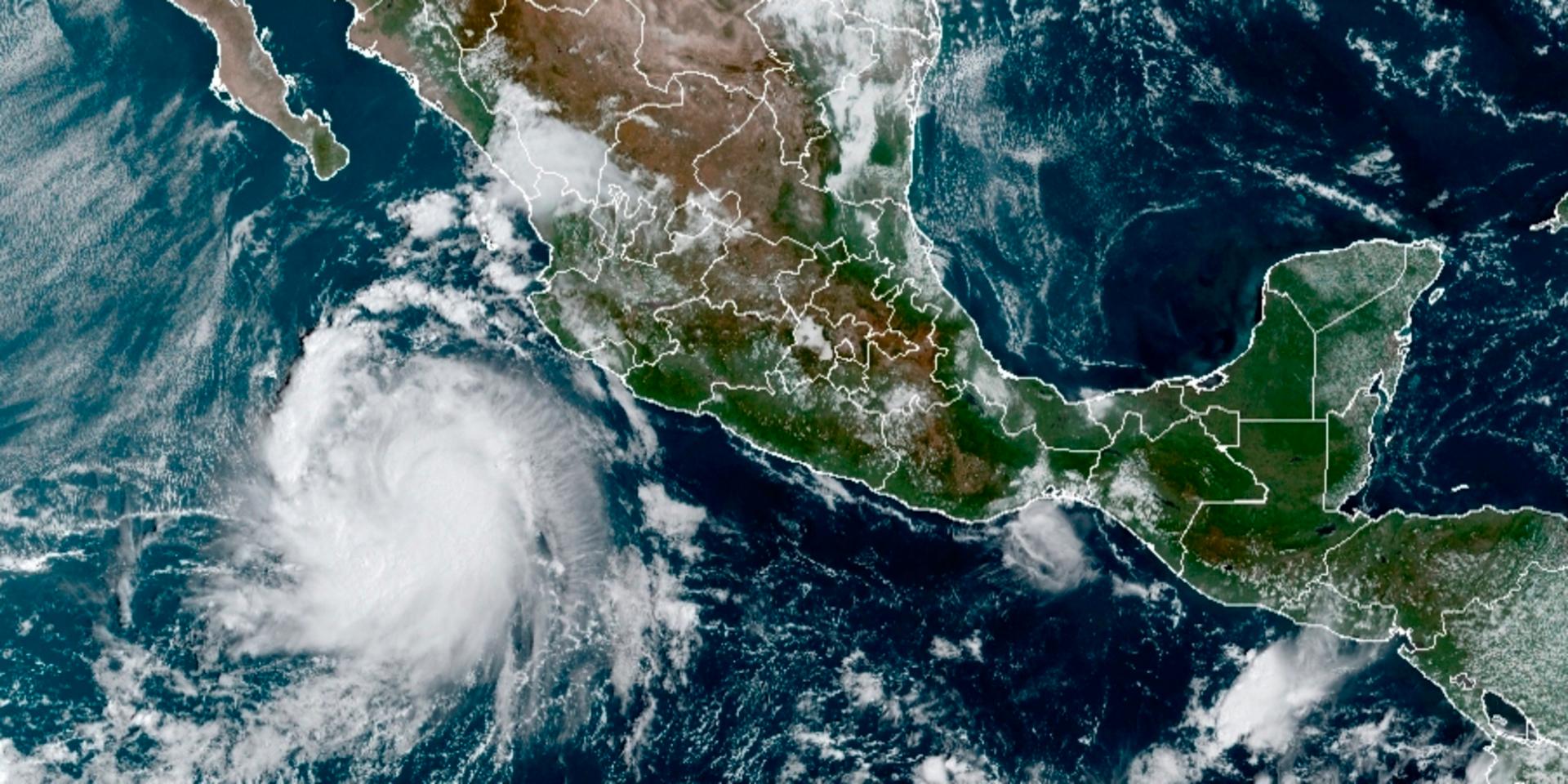 Orkanen Pamela har dragit in över Mexiko.