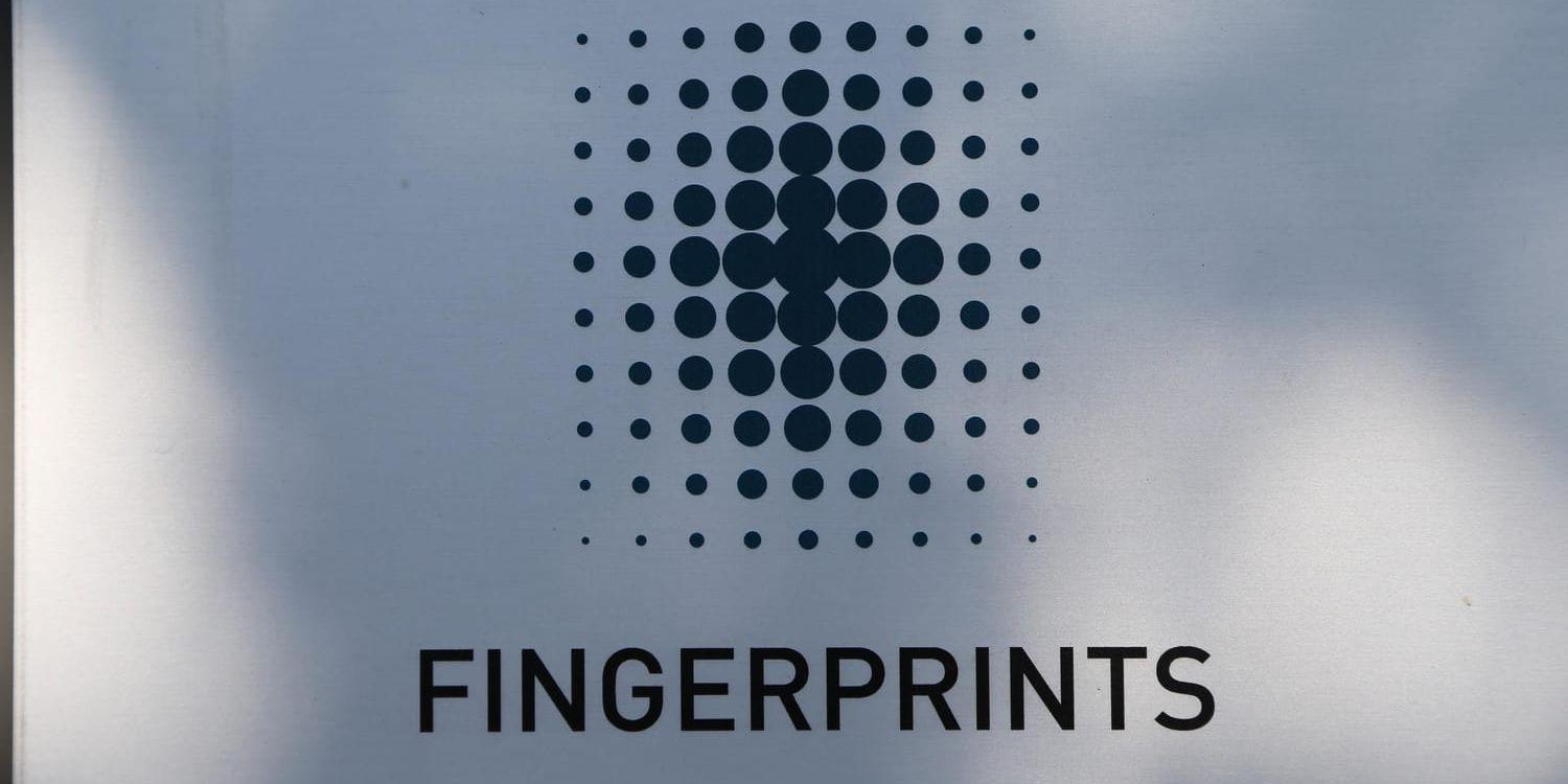 Fingerprint Cards aktie faller kraftigt efter vinstvarningen. Arkivbild.
