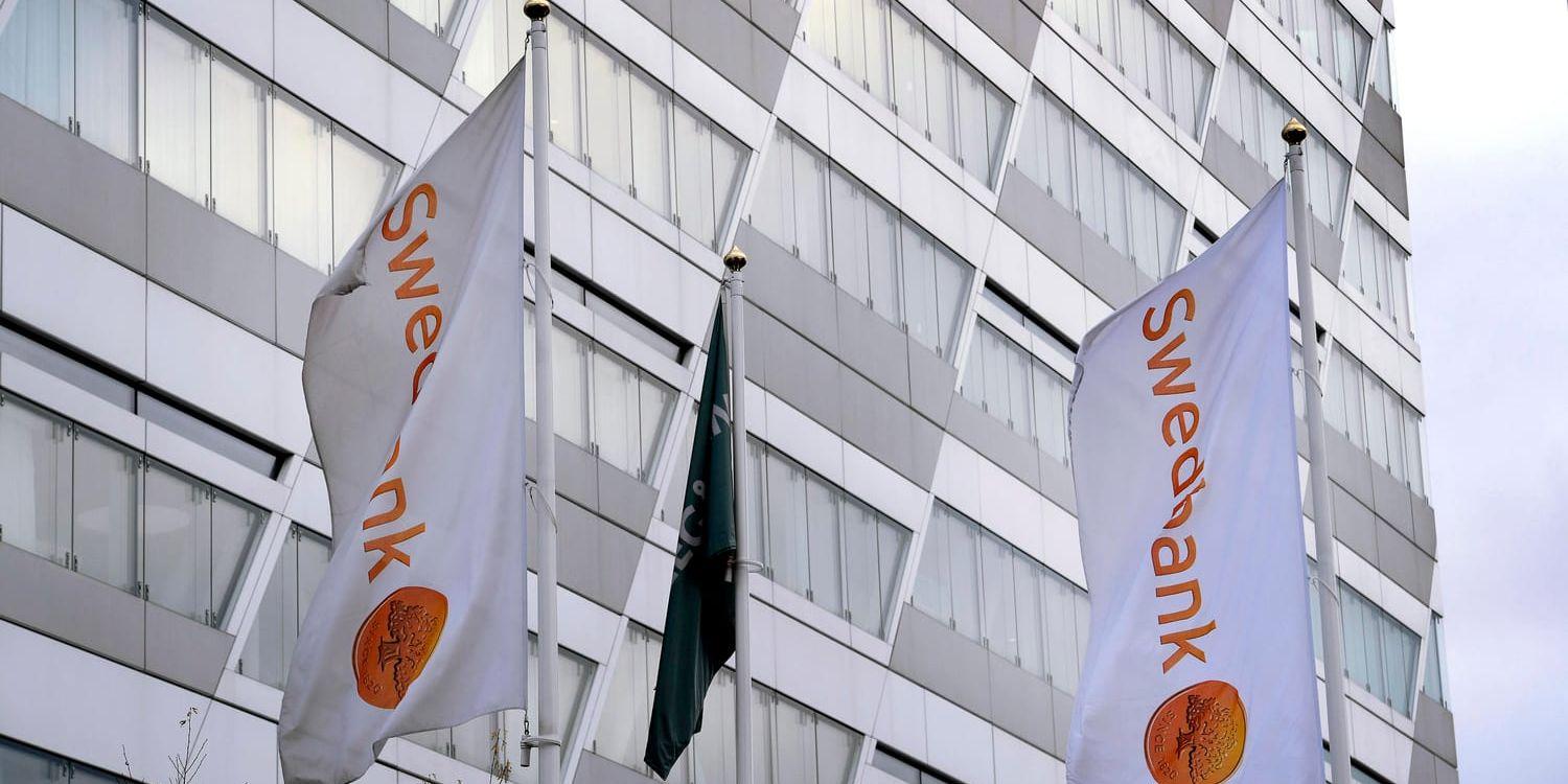 Swedbank utreds av både Ekobrottsmyndigheten och Finansinspektionen efter rapporter om misstänkt penningtvätt. Arkivbild.