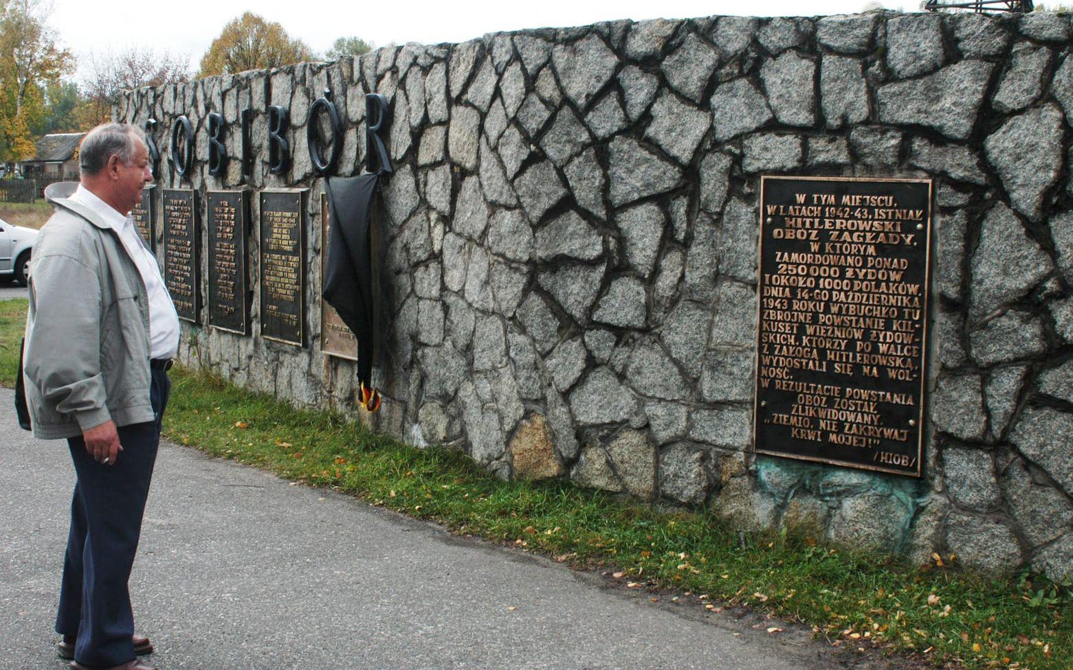250 000 personer mördades i förintelselägret Sobibór. 