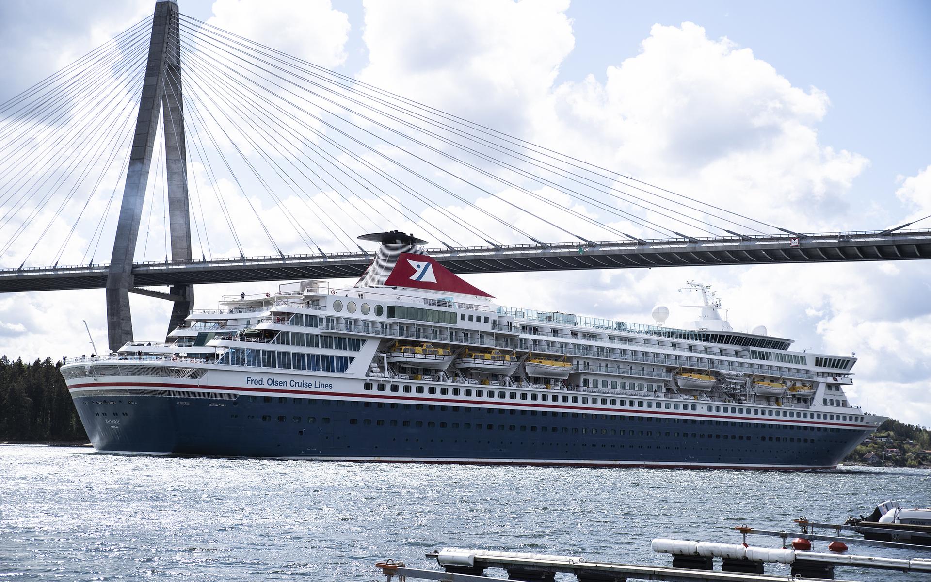 Balmoral tillhör rederiet Fred Olsen Cruise Lines.