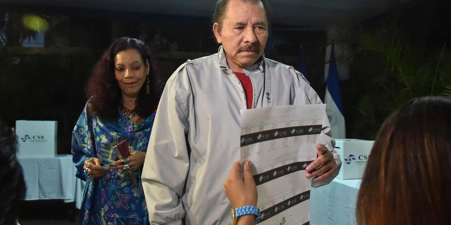 President Daniel Ortegas regering har undertecknat klimatavtalet. Arkivbild.