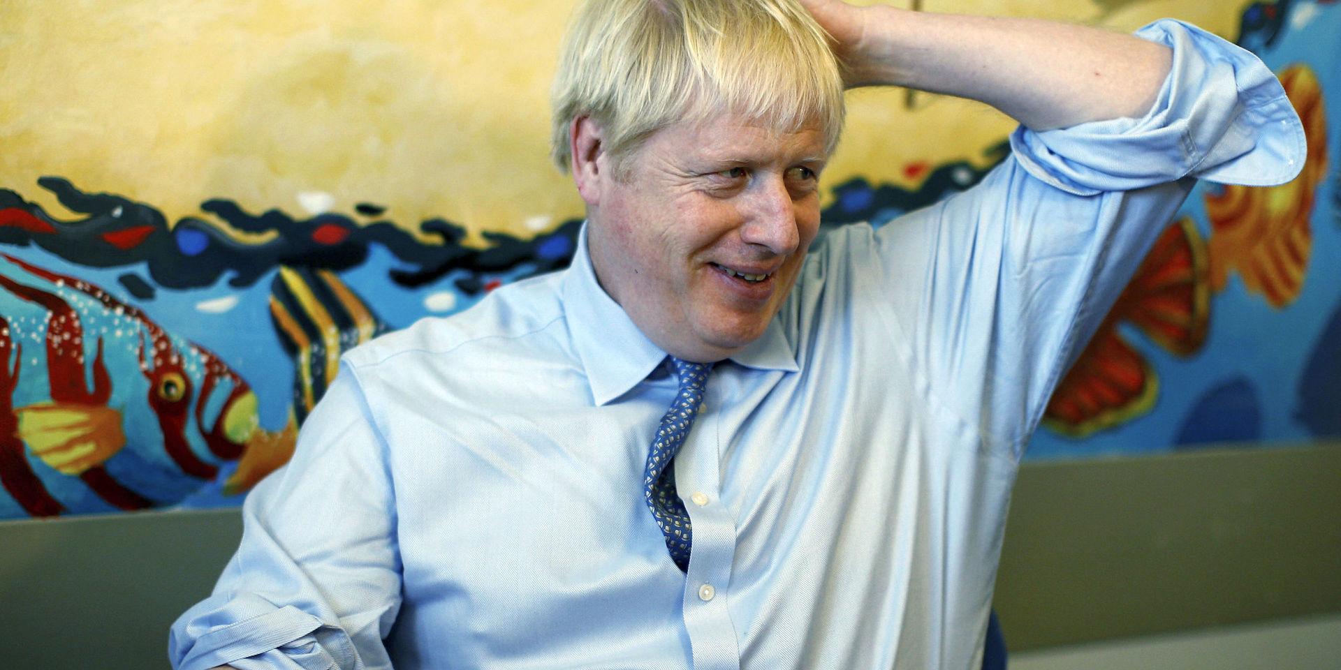 Storbritanniens premiärminister Boris Johnson positionerar sig i brexitbrev till EU. Arkivbild.