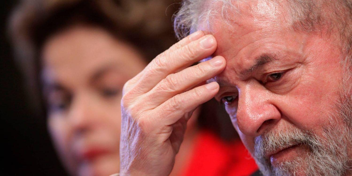 Brasiliens förre president Luiz Inácio Lula da Silva. Arkivbild.