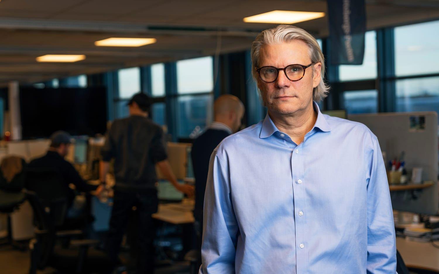 Johan Hansson, avgående vd på Stampen Media.