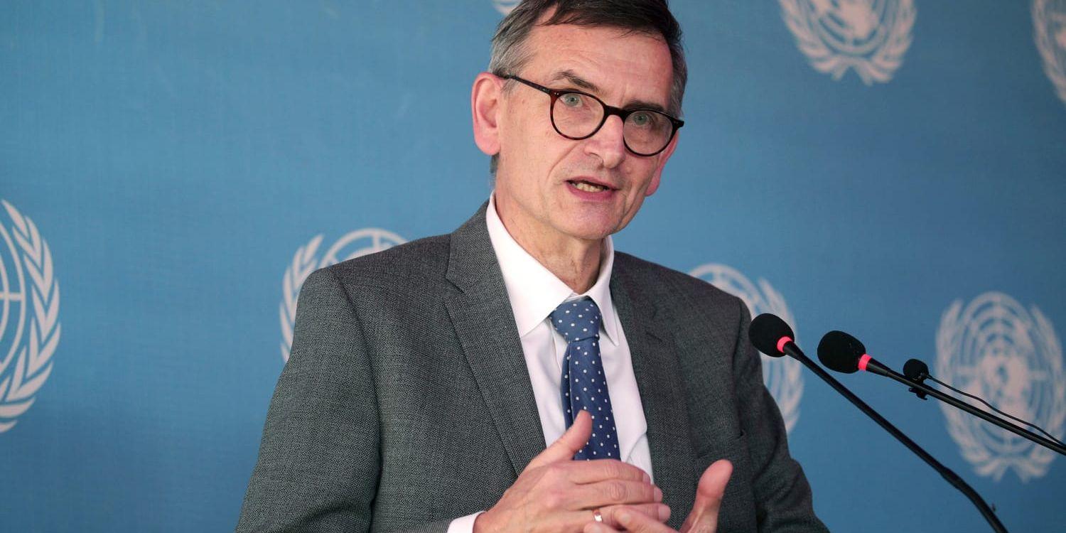Volker Perthes FN-sändebud i Sudan. Arkivbild.