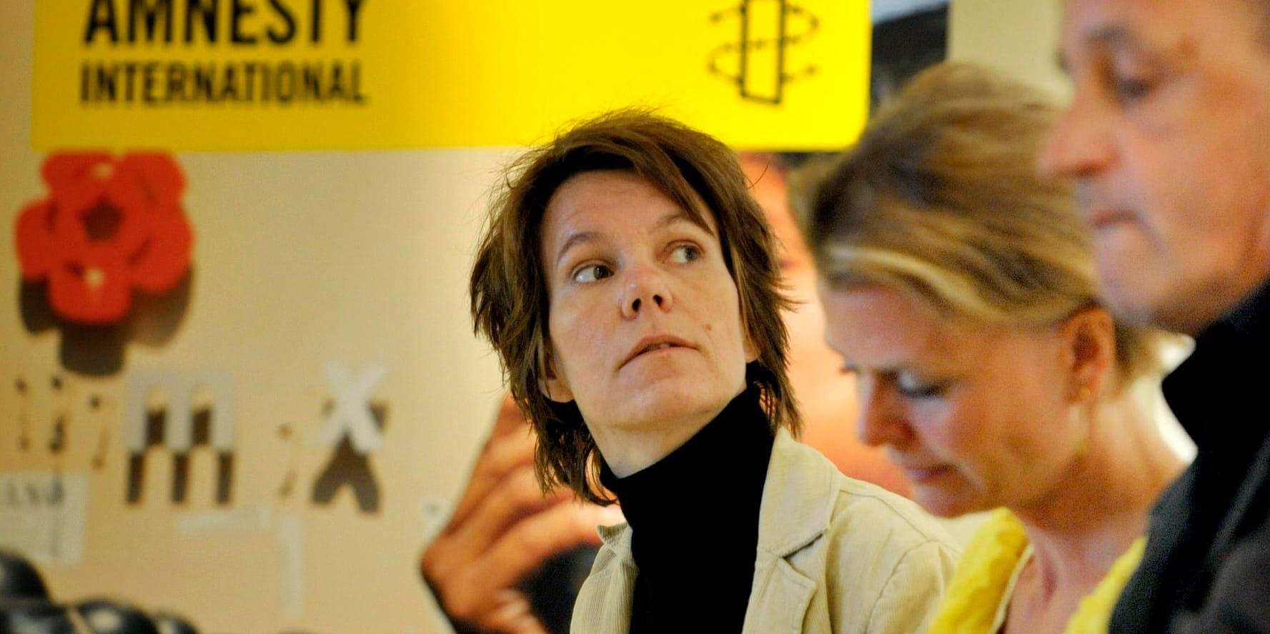 Katarina Bergehed, sakkunnig gällande kvinnors rättigheter vid Amnesty i Sverige.