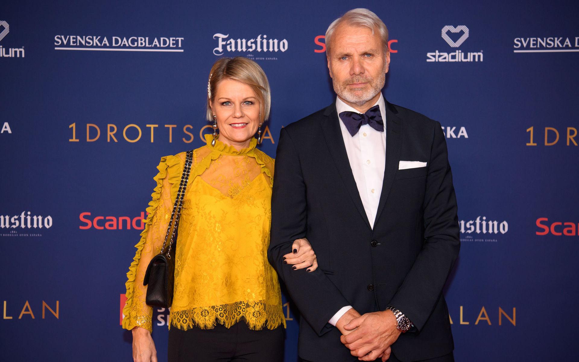 Lasse Eriksson med hustrun Anna.
